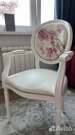 Кресло рабочее кожаное