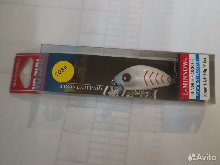 Воблеры юзури для ултра лайта