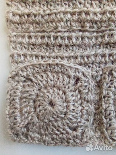 Органайзер подвесной вязаный из джута