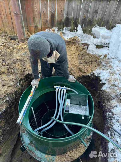 Септик под ключ. Бесплатный выезд