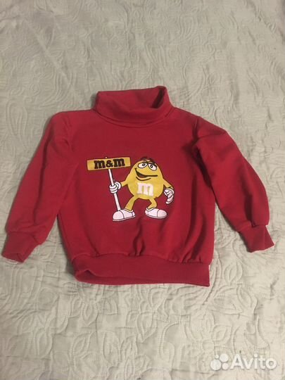 Костюм детский красный m&m’s