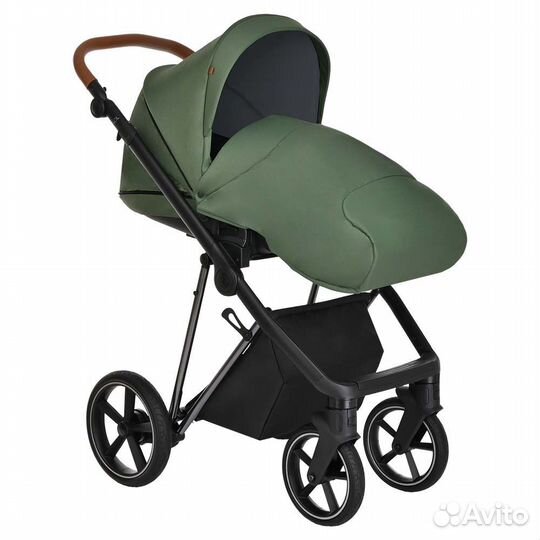 Roan 2в1 Sol Lux, Boho Green/Nikiel/руч.Коричневый