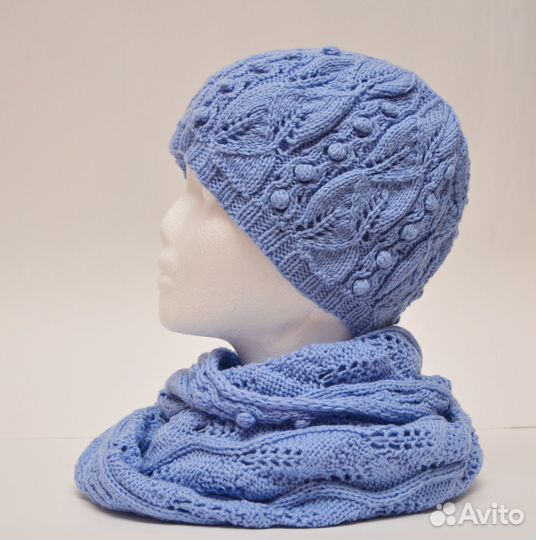 Шапка и снуд женские