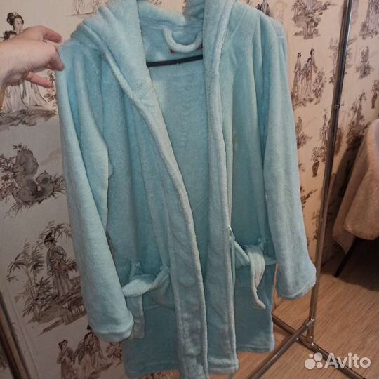 Женский плюшевый халат 42-44 р