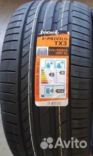 Tracmax X-Privilo TX3 245/40 R19 и 275/35 R19 98Y