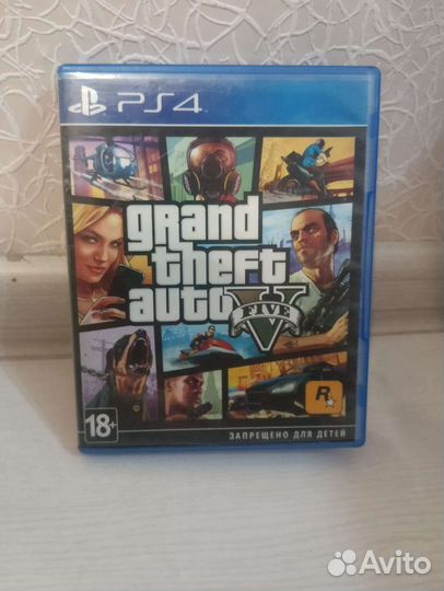 Игра для приставки PS4 GTA5