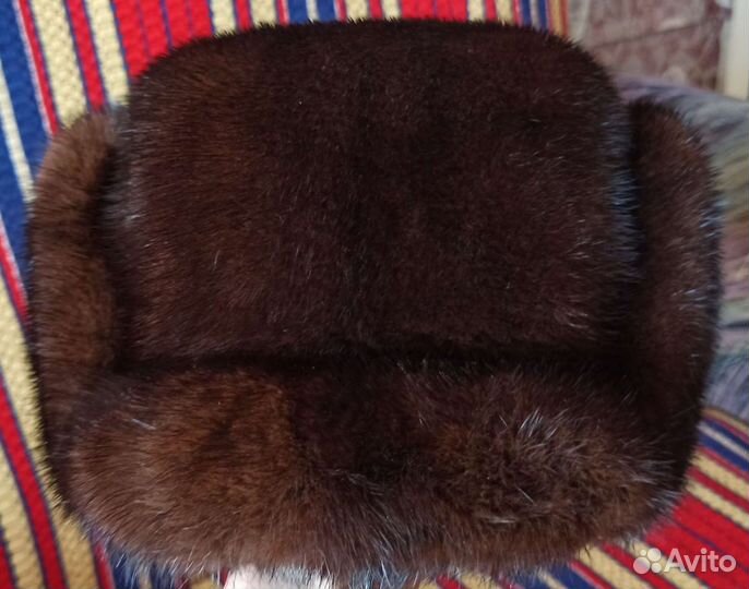 Продаётся норковая шапка мужская