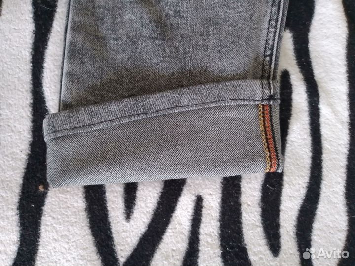 Джинсы мом для девочки на рост 140, 21 размер