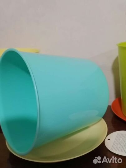 Комплект цветочных горшков Палитра