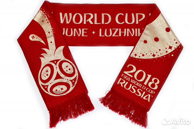 Редкий шарф 2018 FIFA World Cup