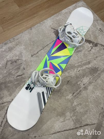 Сноуборд комплект как новый K2 +крепы K2