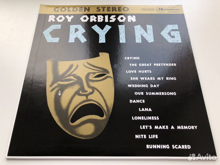 LP Roy Orbison Crying винил Classic Records 2003