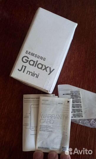 Коробка samsung galaxy j1 mini
