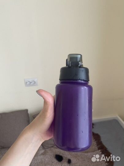 Фляга банка бутылка спортивная для воды