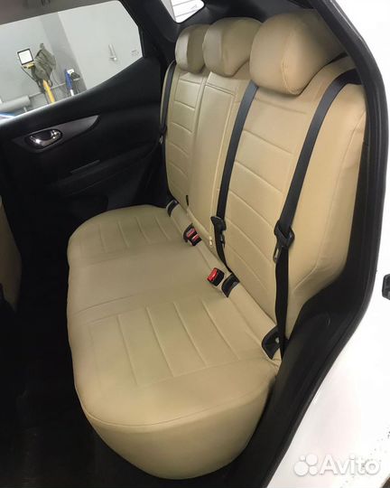 Автомобильные чехлы на Nissan Qashqai 2 (2014+)