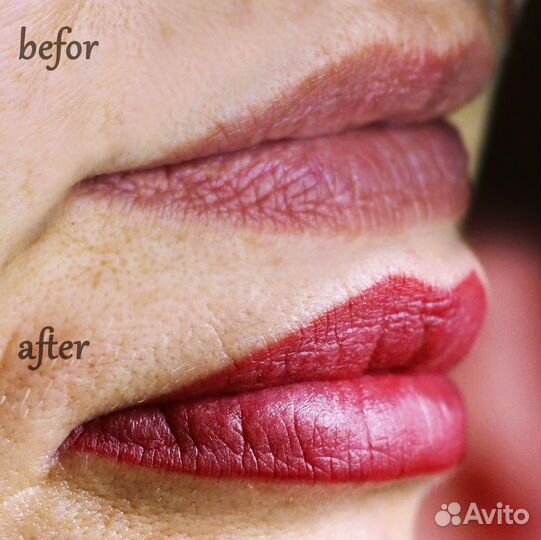 Перманентный макияж губ