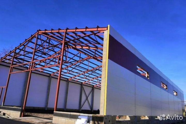 Быстровозводимый ангар под ключ