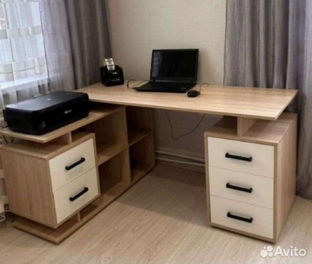 Новый письменный угловой стол 150*110 см