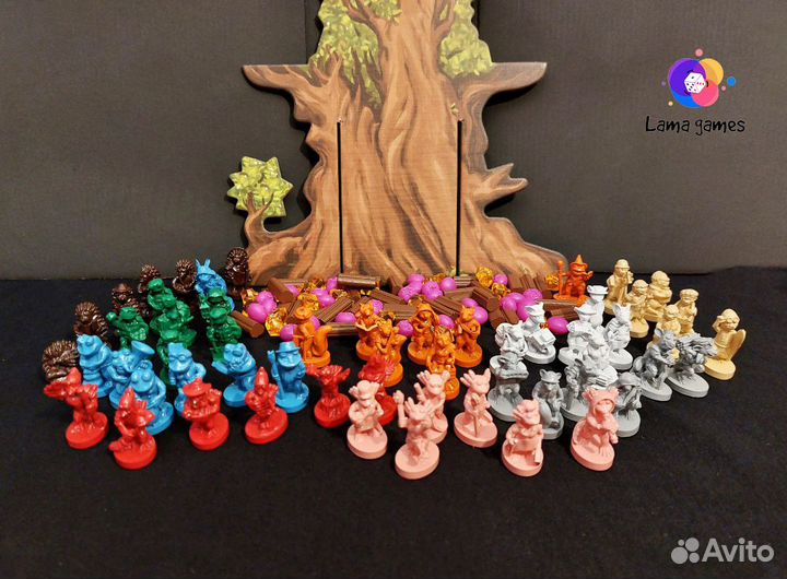 Настольная игра Эверделл компоненты