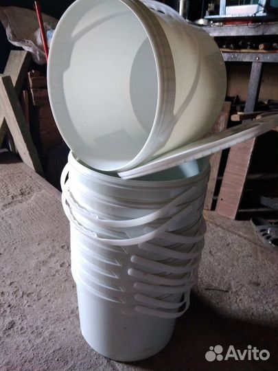 Ведра пластиковые 10л