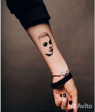 Временная переводная татуировка