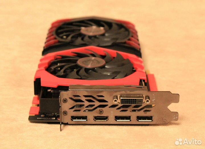 Видеокарта MSI geforce GTX 1070 gaming X