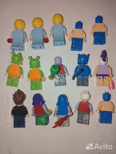 Lego минифигурки, аксессуары