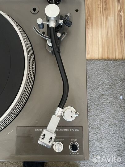 Sony ps 6750 проигрыватель винила