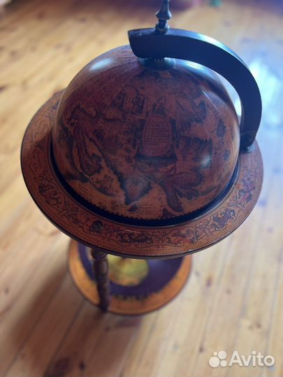 Глобус- шар бар для бутылок коньяка, вине