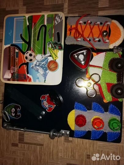 Детские подарки Бизиборд игрушки
