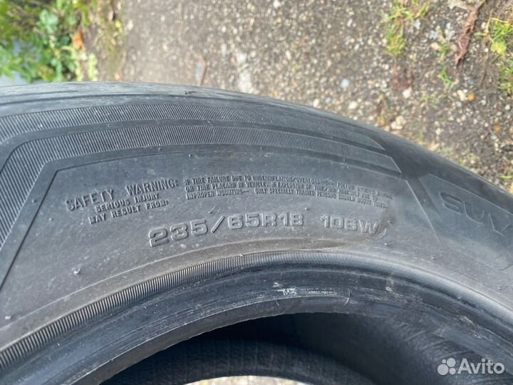 Goodyear Eagle F1 Asymmetric 3 SUV 235/65 R18