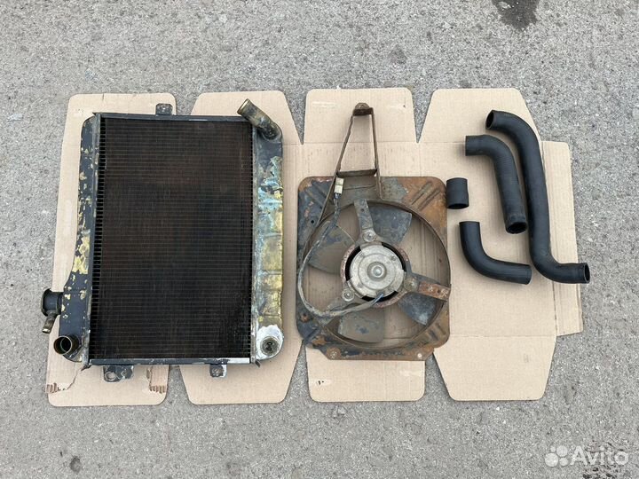 Радиатор медный ваз классика