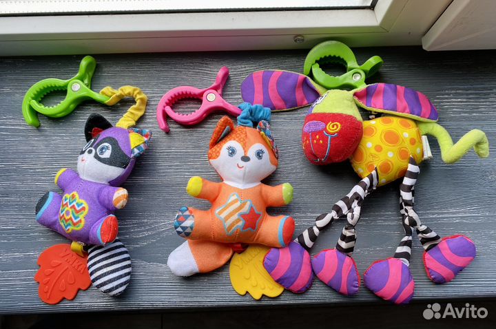 Игрушки-подвески Умка и Playgro