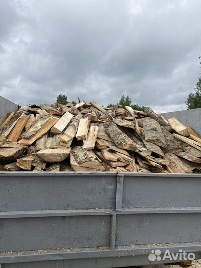 Дрова срезка горбыль сосны-осины