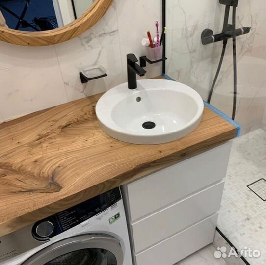 Столешница в ванную комнату