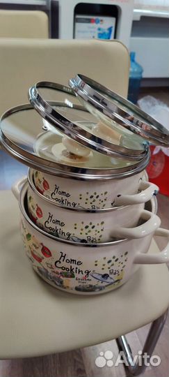 Metrot Набор Кастрюль «Повара» (5,3 л)