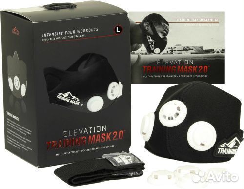 Маска для тренировок, имитация высокогорья