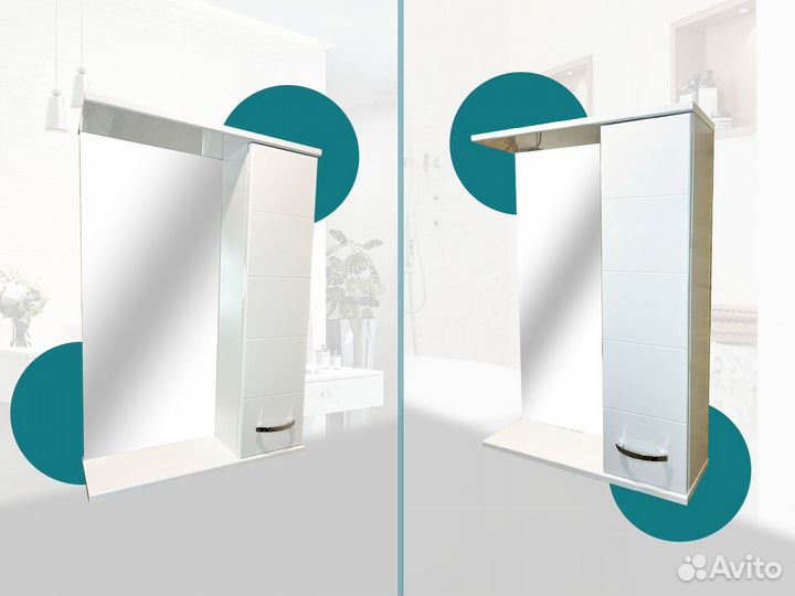 Шкаф-зеркало в ванну