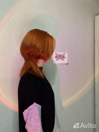 Яркое Окрашивание волос, стрижки