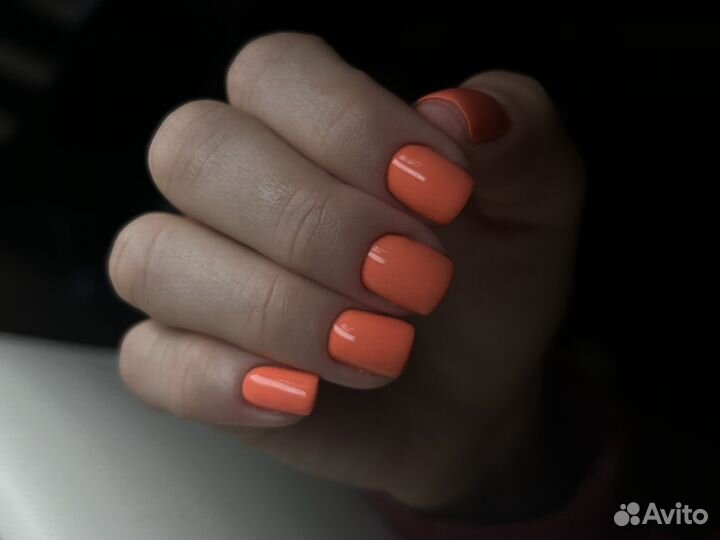 Маникюр на дому наращивание