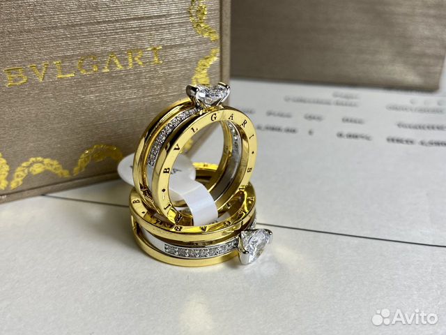 Bvlgari кольцо Булгари перстень объявление продам