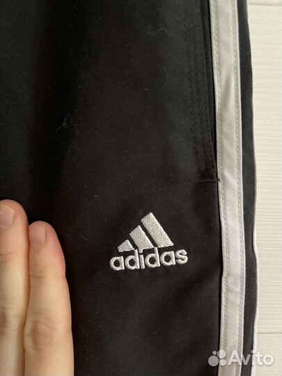 Штаны adidas широкие