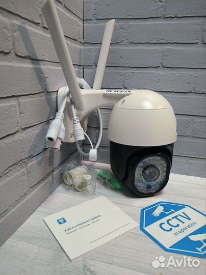 Камера видеонаблюдения уличная с симкартой 4G