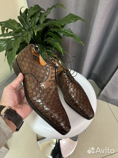 Туфли Santoni оригинал Новый