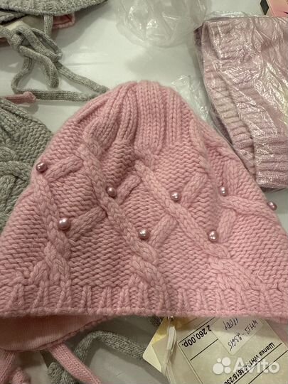 Шапочка для девочки 46-48