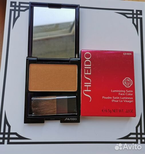Румяна, бронзер Shiseido, новый, оригинал