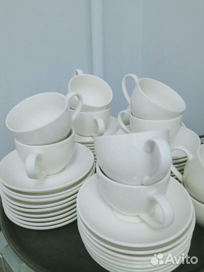 Фарфоровая кофейная пара