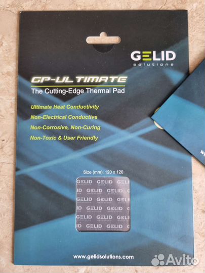 Gelid Gp-Ultimate 15wm-k термопрокладки для 3080Ti