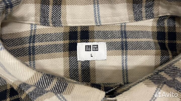 Рубашка Uniqlo Светлая Оригинал