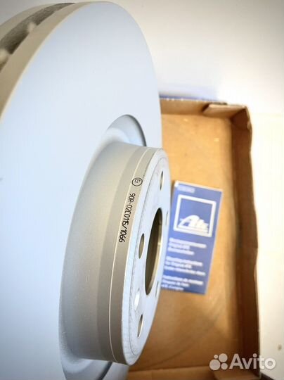 Комплект передних тормозов Ate audi a4 8w, q5 fy